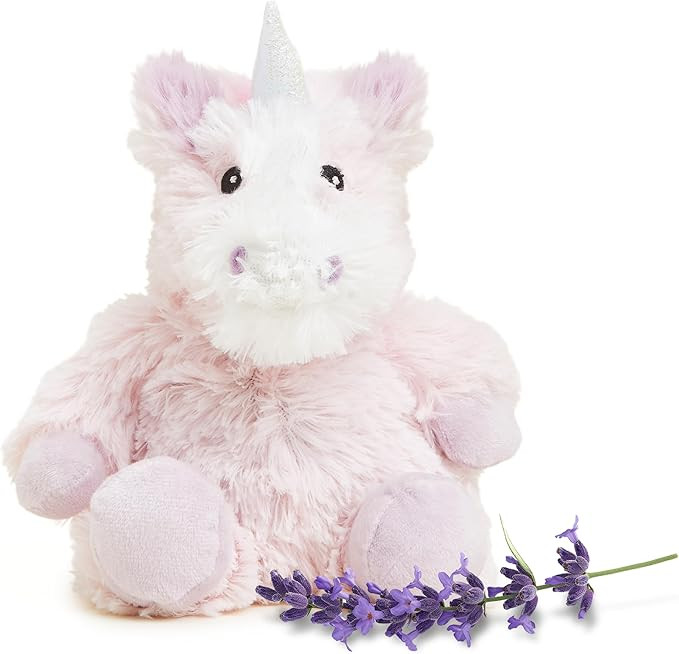 warmies Microwavable & Weighted Stuffed Animals, Unicorn - Heated Stuffed Animal Plushie for Warm... | Amazon (US)