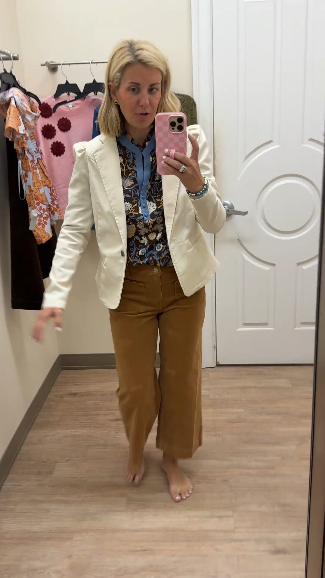 I told yall blazers are everywhere this year! Love this look!! ￼
Blazer & top - small
Pants - 4P

#LTKSeasonal #LTKOver40 #LTKdayinmylife