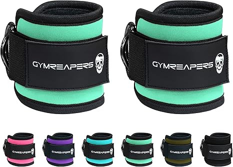 Gymreapers Ankle Straps (Pair) for Cable Machine Kickbacks, Glute Workouts, Lower Body Exercises ... | Amazon (US)