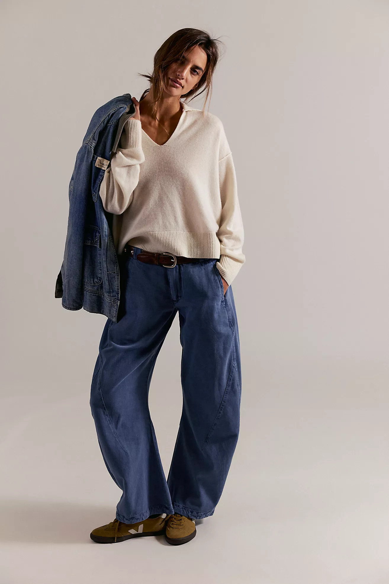 Spotlight Washed Chino Trousers | Free People (Global - UK&FR Excluded)