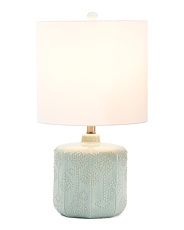23in Square Glazed Finish Ceramic Table Lamp | Bedroom | Marshalls | Marshalls