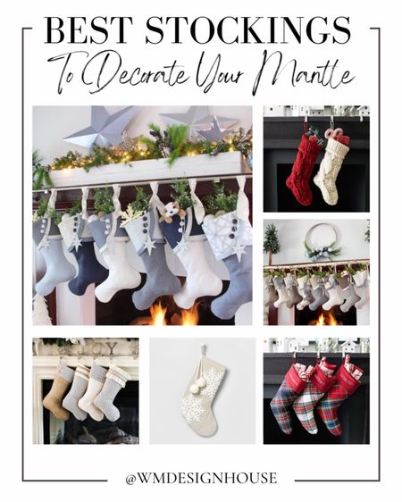 How to choose the perfect Christmas stockings for your mantle. This guide allows you to easily find and personalize the perfect set of stockings for your home. From traditional felt stockings to country farmhouse styles, we've got you covered. These stockings will be perfect for all of your stocking stuffers.

#LTK #ChristmasStockings #Farmhouse #personalized #felt #ChrismtasMatle"

#LTKSeasonal #LTKHoliday #LTKhome