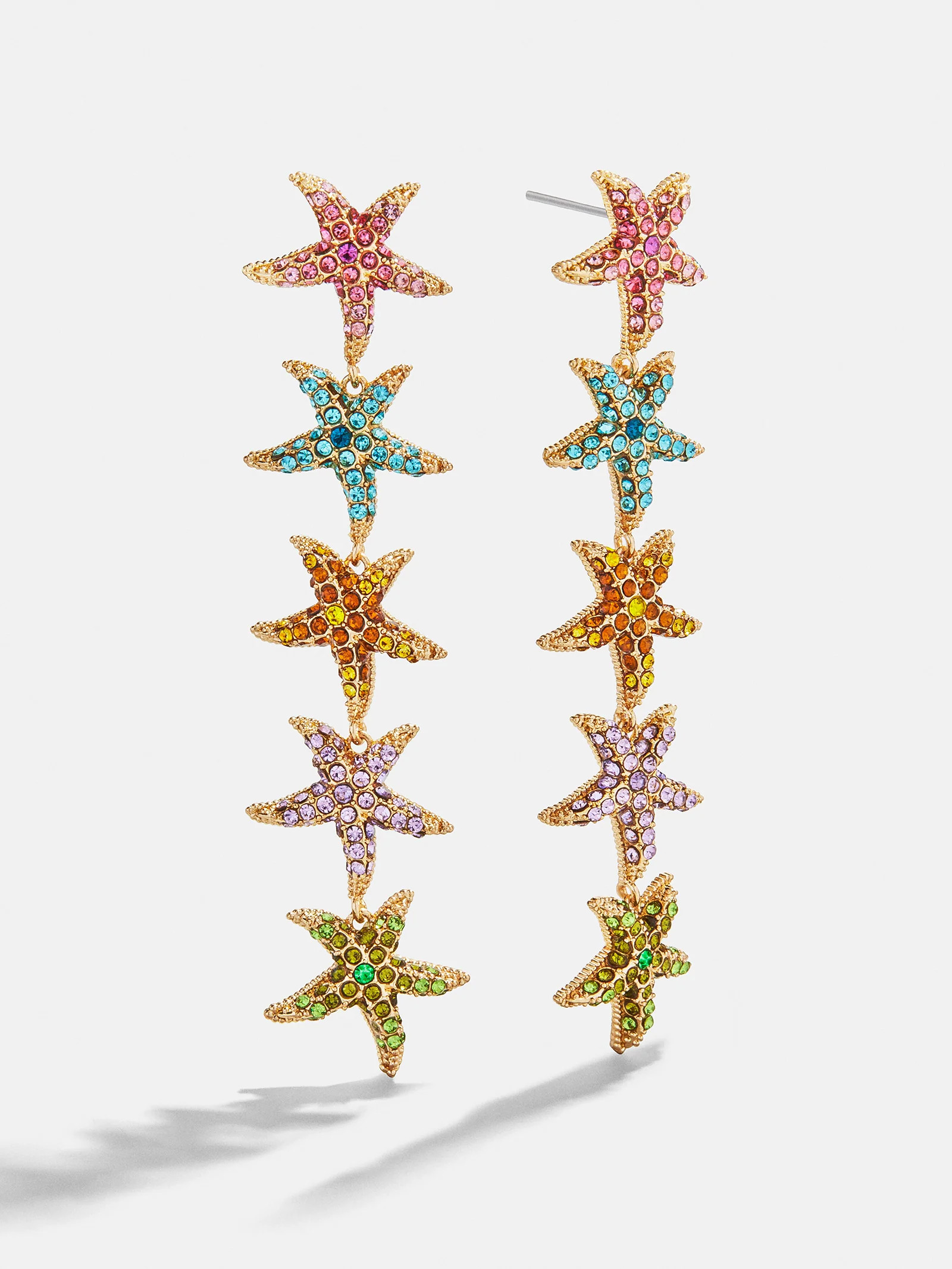 Kiana Starfish Earrings - Multi | BaubleBar