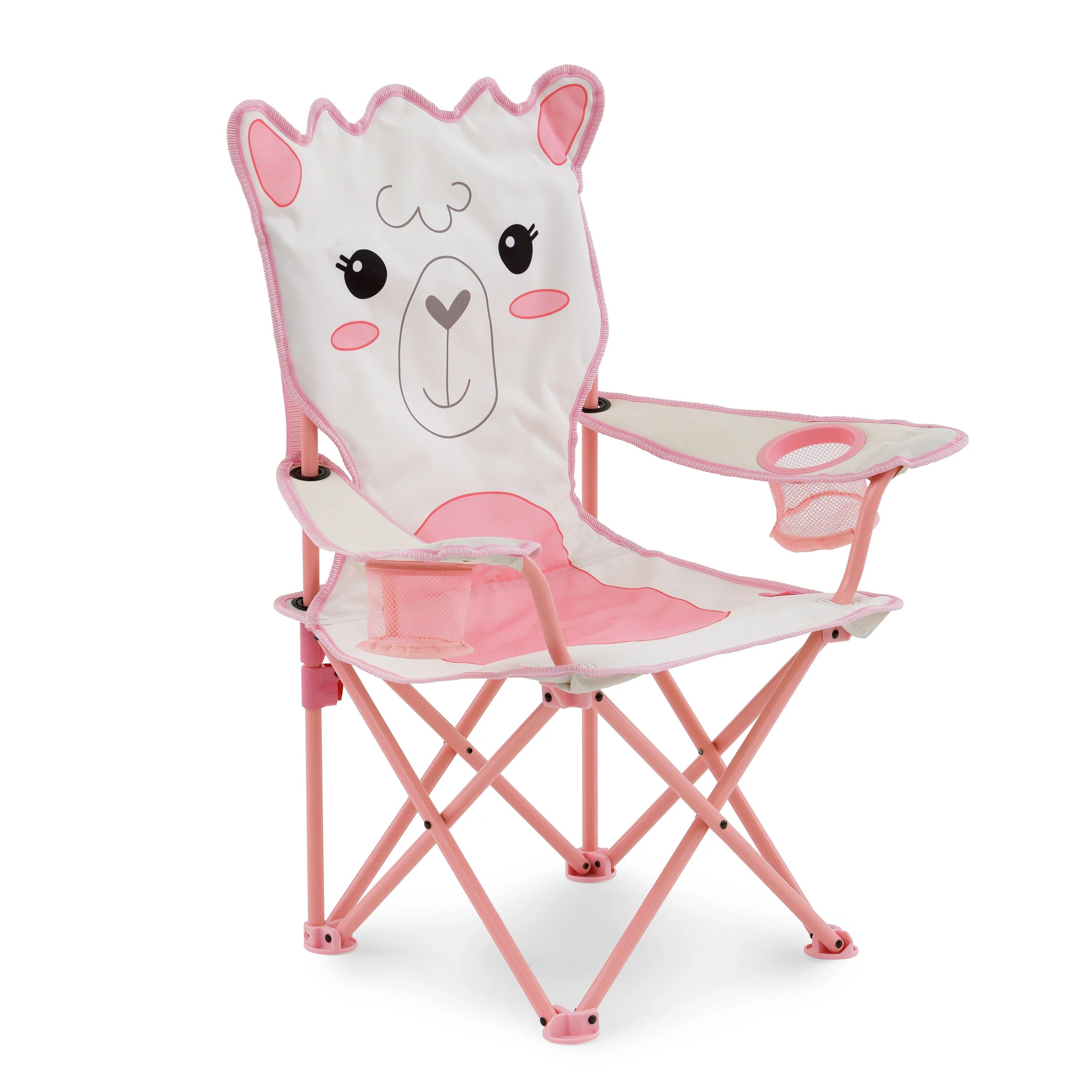 Firefly! Outdoor Gear Izzie the Llama Kid's Camping Chair - Pink/White Color - Walmart.com | Walmart (US)