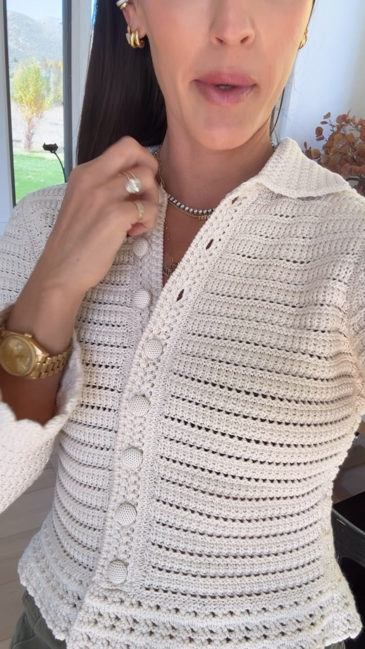 New 100% cotton knit cardigan sweater is on major sale!! Almost 50% off 👏🏻👏🏻 perfect for cozy fall - wearing a small 🤍

Mom outfit 
Thanksgiving