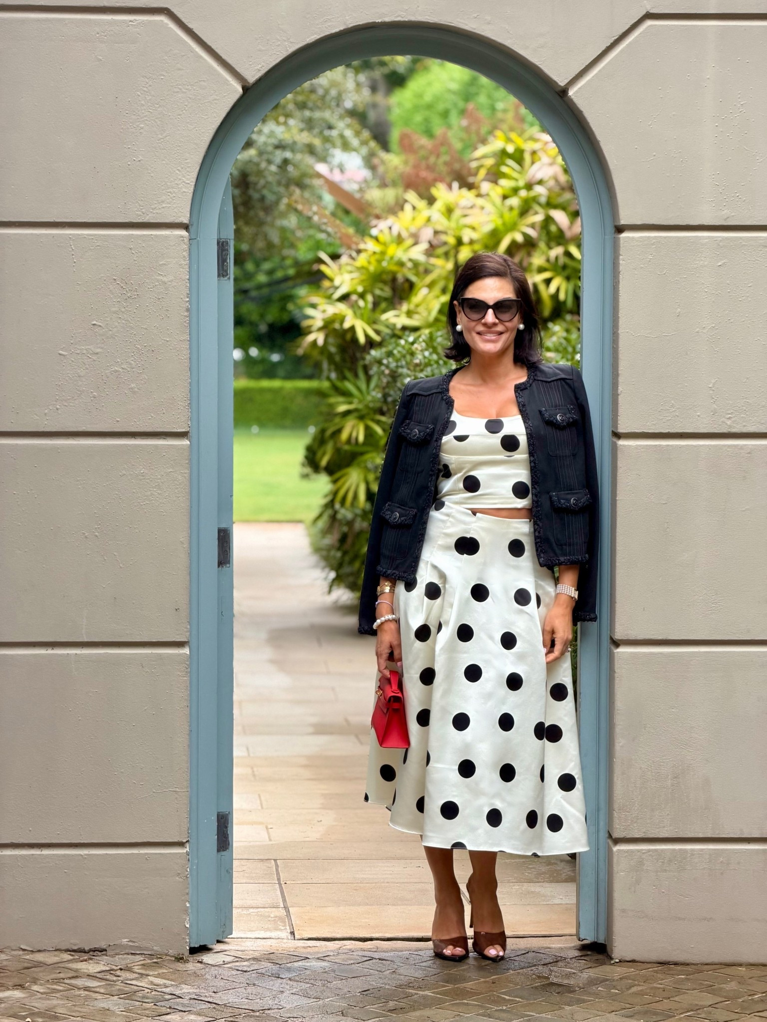 My Emily in Paris moment 🇫🇷 I couldn’t resist this @stinegoyastudio look from the latest season and I can’t get enough of this show.

What have you been watching? I need recommendations for the long flight back to NY! ✈️

Shop my fave polka dot looks on my LTK now xx 

#LTKdatenight #LTKaustralia