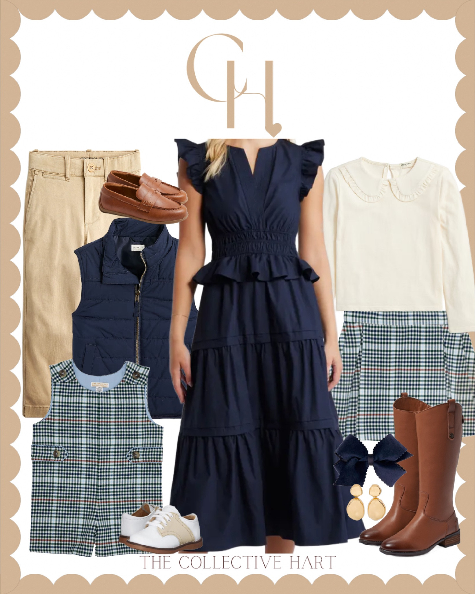 Family Photo Outfit Inspo! Classic look! Linked it all & more!

#familyphotos #familypictures #fallfamilyphotos #fall #photographer #christmascard #outfitinspo #christmascardpictures #familyphotographer

#LTKSeasonal #LTKKids #LTKFamily