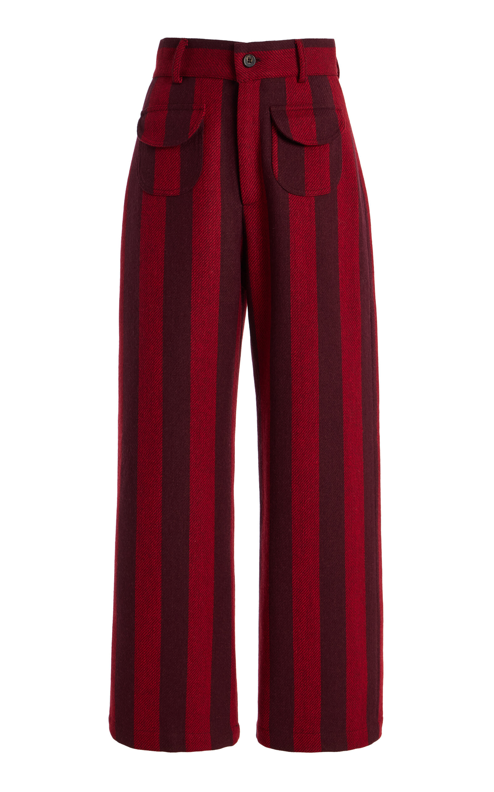 LA VESTE Jason Striped Wool Pants - Moda Operandi | Moda Operandi (Global)