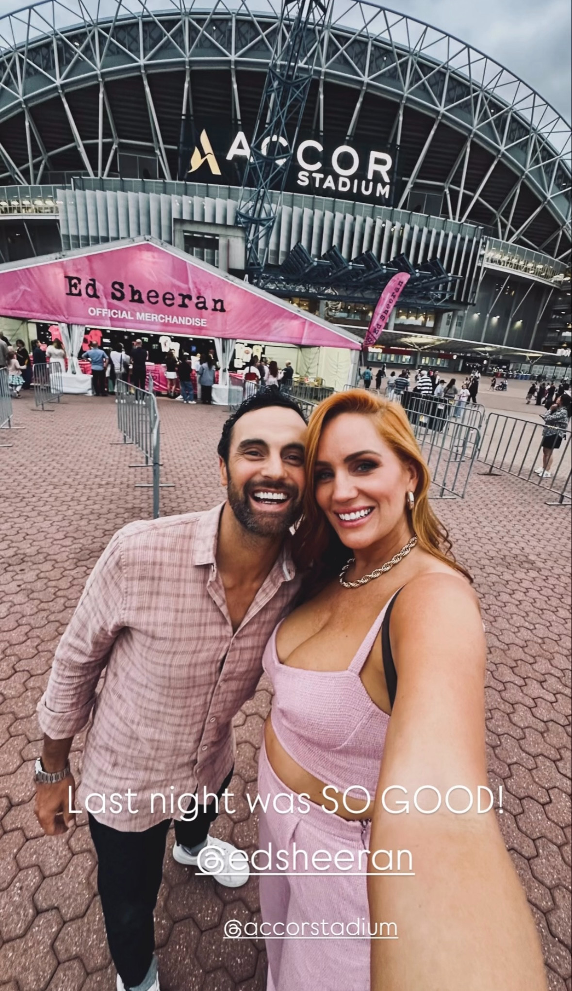 Ed Sheeran in #showpo 

 