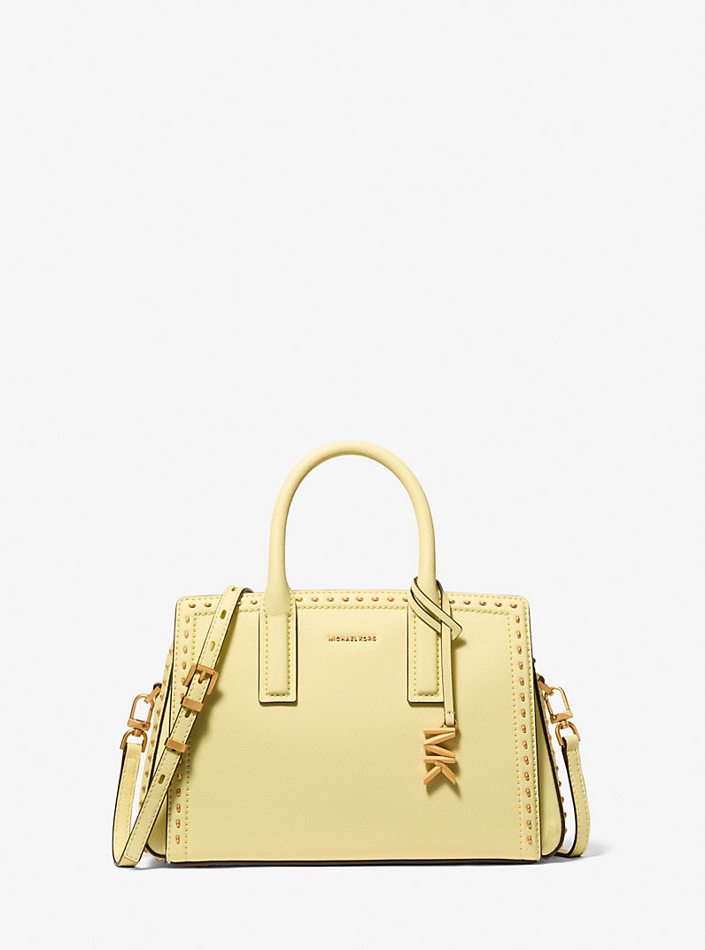 Laila Small Studded Leather Satchel | Michael Kors US