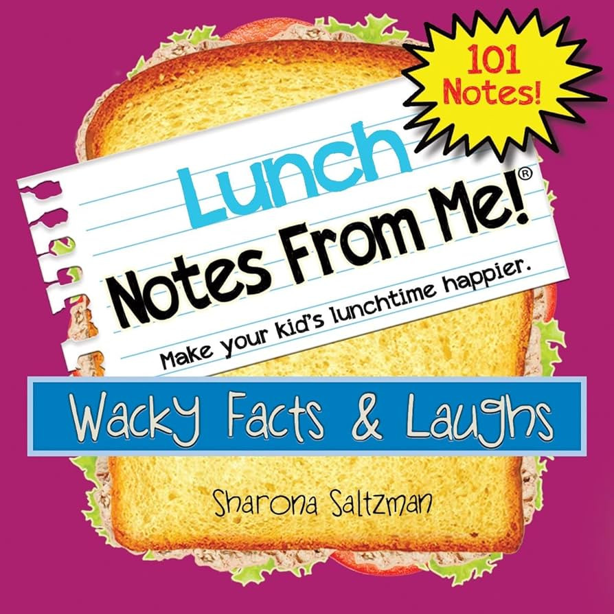 101 Tear-Off Lunch Box Notes for Kids, Wacky Facts & Laughs, Inspirational, Motivational, Thinkin... | Amazon (US)