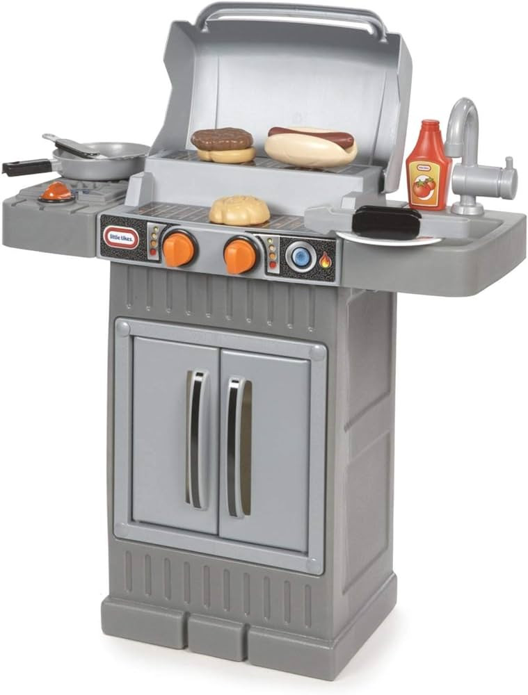 Little Tikes Cook 'n Grow BBQ Grill Gray | Amazon (US)