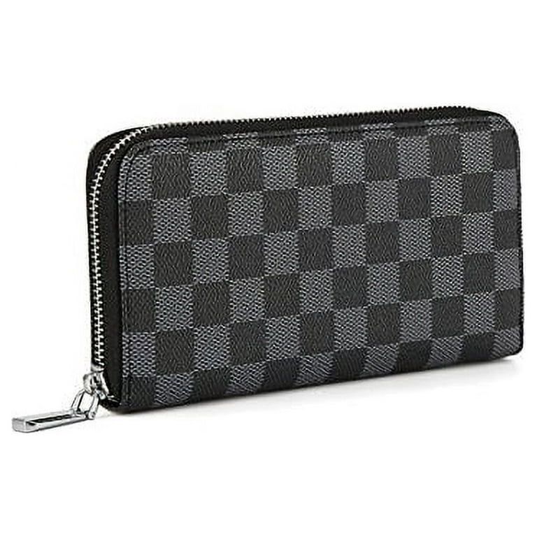 Daisy Rose Women's Checkered Zip Around Wallet and Phone Clutch - RFID Blocking with Card Holder ... | Walmart (US)