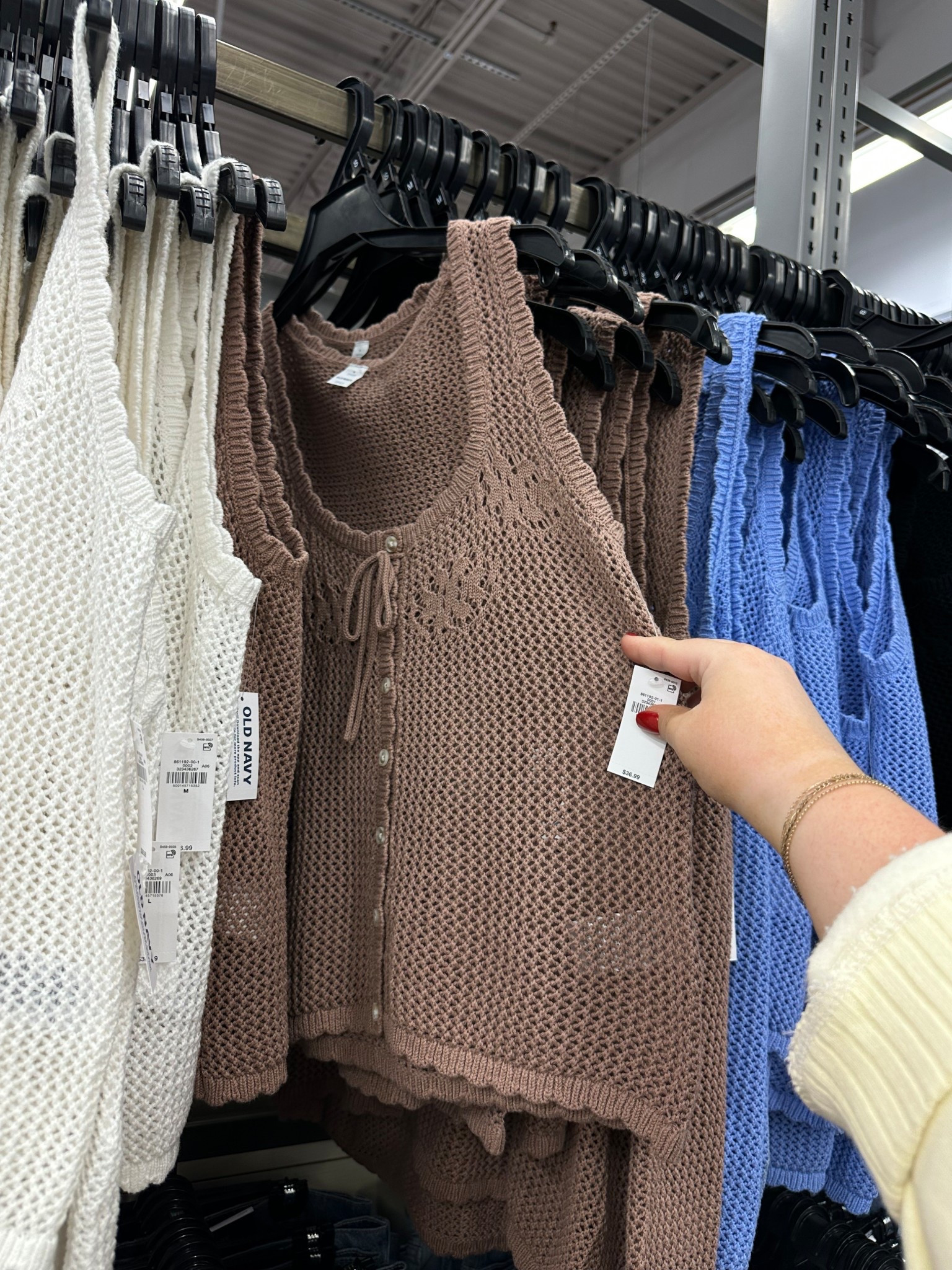 crochet top is 30% off today!

#LTKSaleAlert