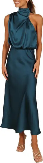 Annabelle Satin Midi Dress | Nordstrom