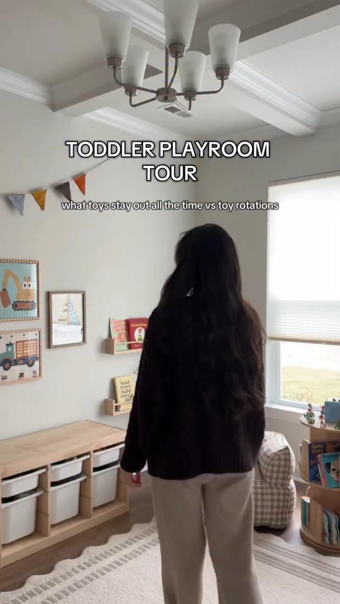 Toddler playroom tour!! Comment PLAYROOM for any links! 
#toddlermom #toddlers #toddlerplayspace #playroom #playroomstorage #toddlerplay #toddlertoys #toddlerplay #playroominspo