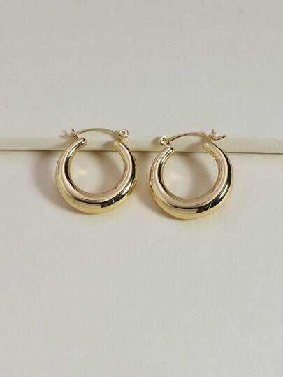 Simple Hoop Earrings | SHEIN