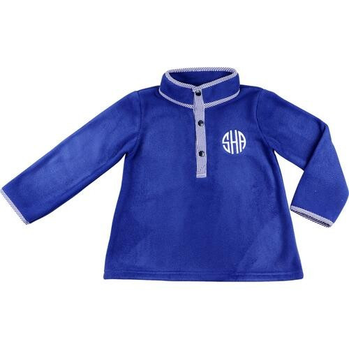 Navy Fleece Pullover - Shipping Mid-November | Cecil and Lou