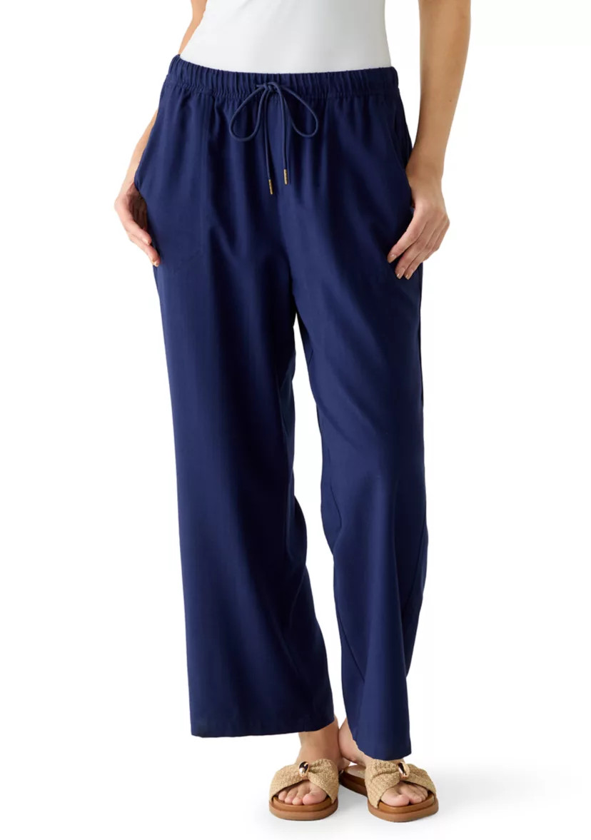 Women's Straight Leg Drapey Trousers | Belk