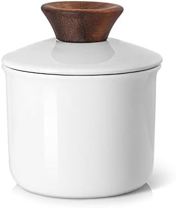 DOWAN Butter Crock for Counter, French Butter Keeper Crock with Water, Ceramic Airtight Butter Di... | Amazon (US)