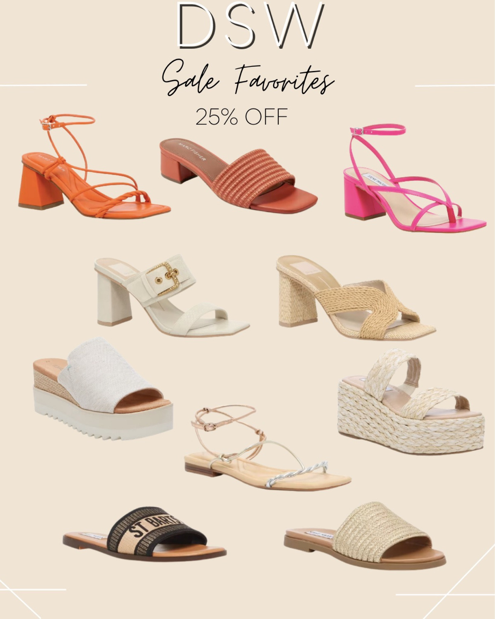 DSW sale favorites! 25% off today!! 

Summer sandal, summer shoes, summer shoe sale 

#LTKSeasonal #LTKsalealert #LTKshoecrush
