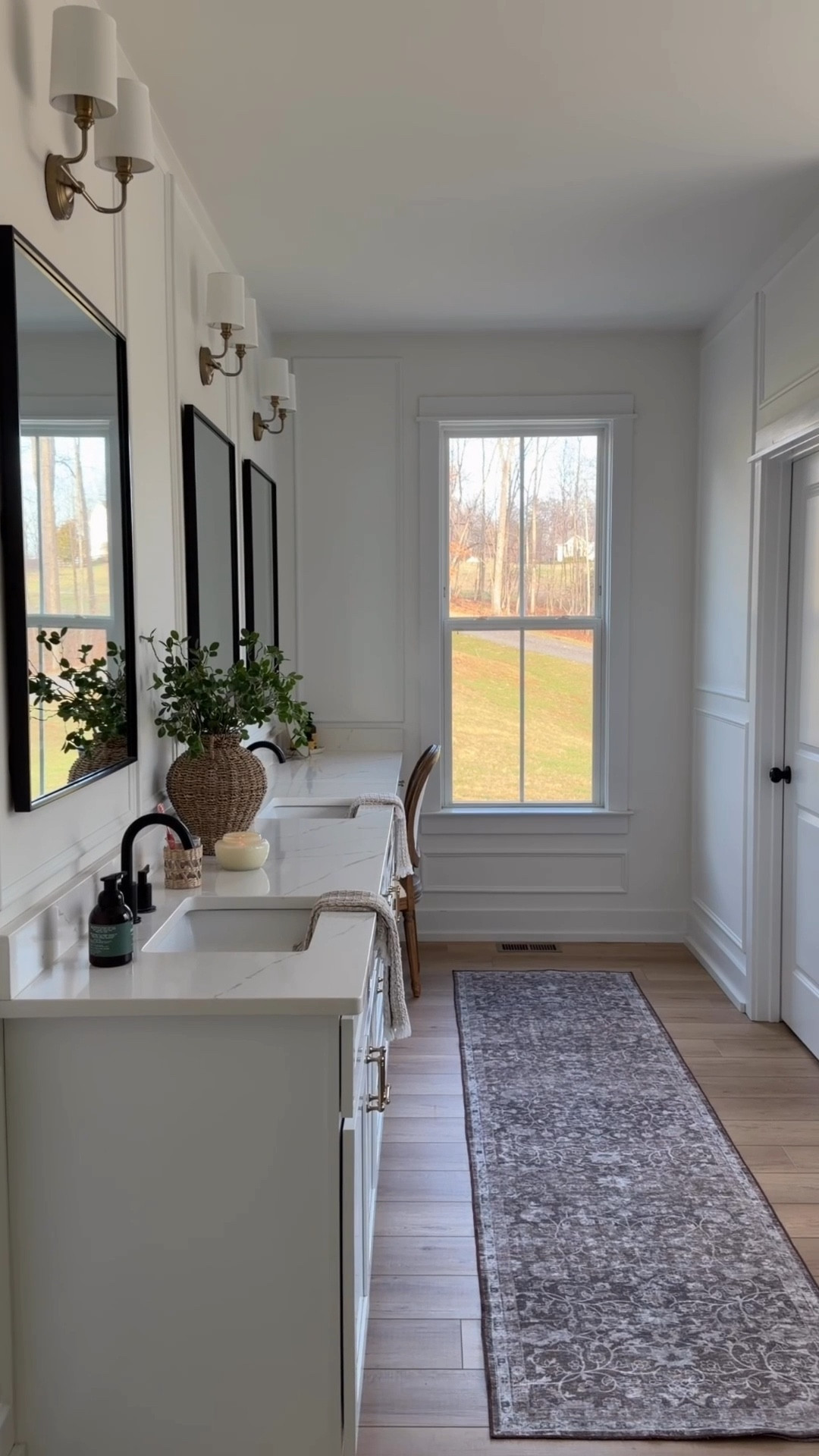 While my bathroom was beautiful already, I always felt like it could be better. I had always envisioned picture moulding in this space and a couple of weeks ago, I finally decided to do something about it.

One thing led to another and I end up on Wayfair’s website and I came across this gorgeous light fixture and pulls and it somehow turned into a much larger project. 😂  Isn’t that how it always goes? 

When it comes to projects regardless of size, @Wayfair has everything you need. They were my go to when I was building and they continue to be one of my go tos for really anything home. 

Today I’m sharing what’s currently in my bathroom along with some of my other bathroom favorites!

#Wayfair
#WayfairPartner
#Ad

#LTKSaleAlert #LTKHome