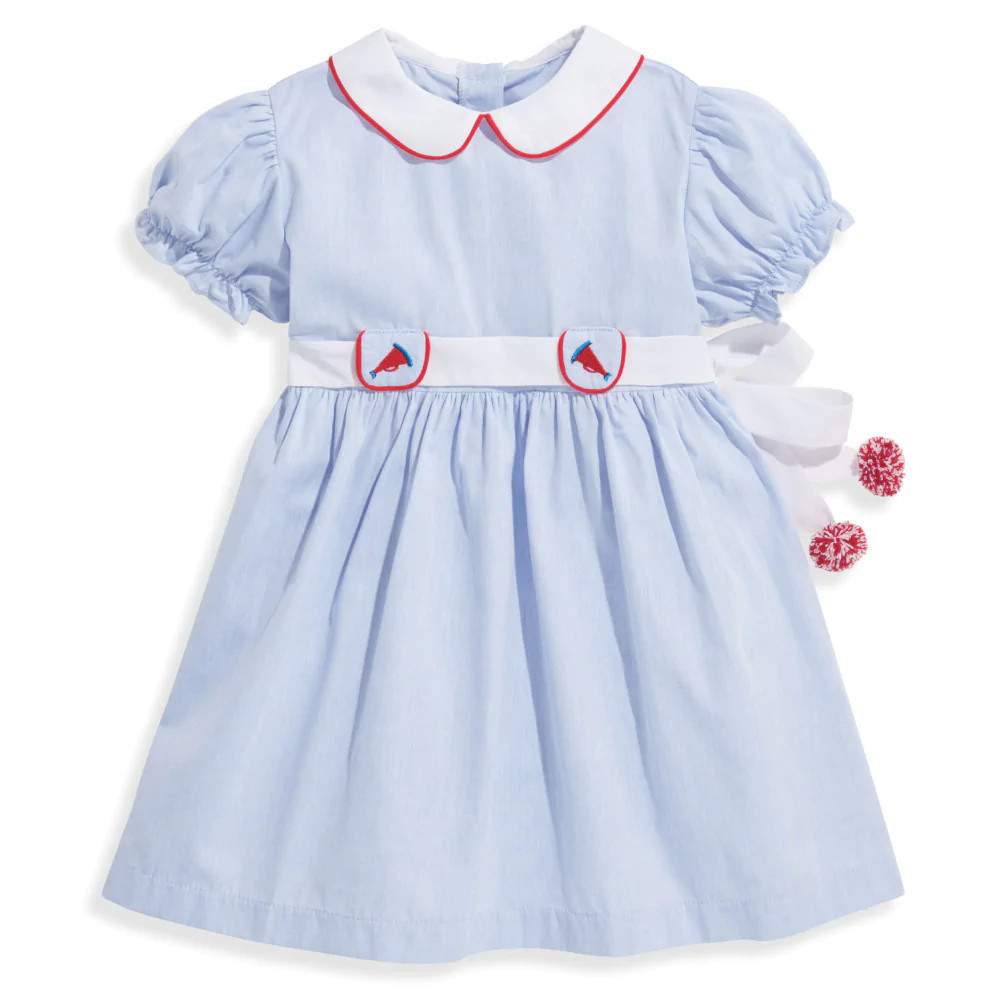 Embroidered Varsity Dress | bella bliss 