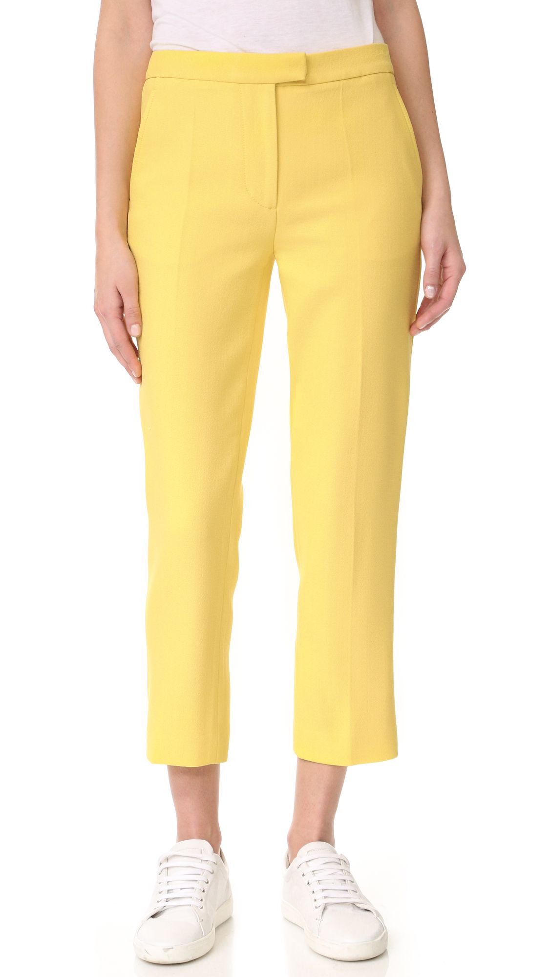 Skinny Cropped Needle Pants | Shopbop