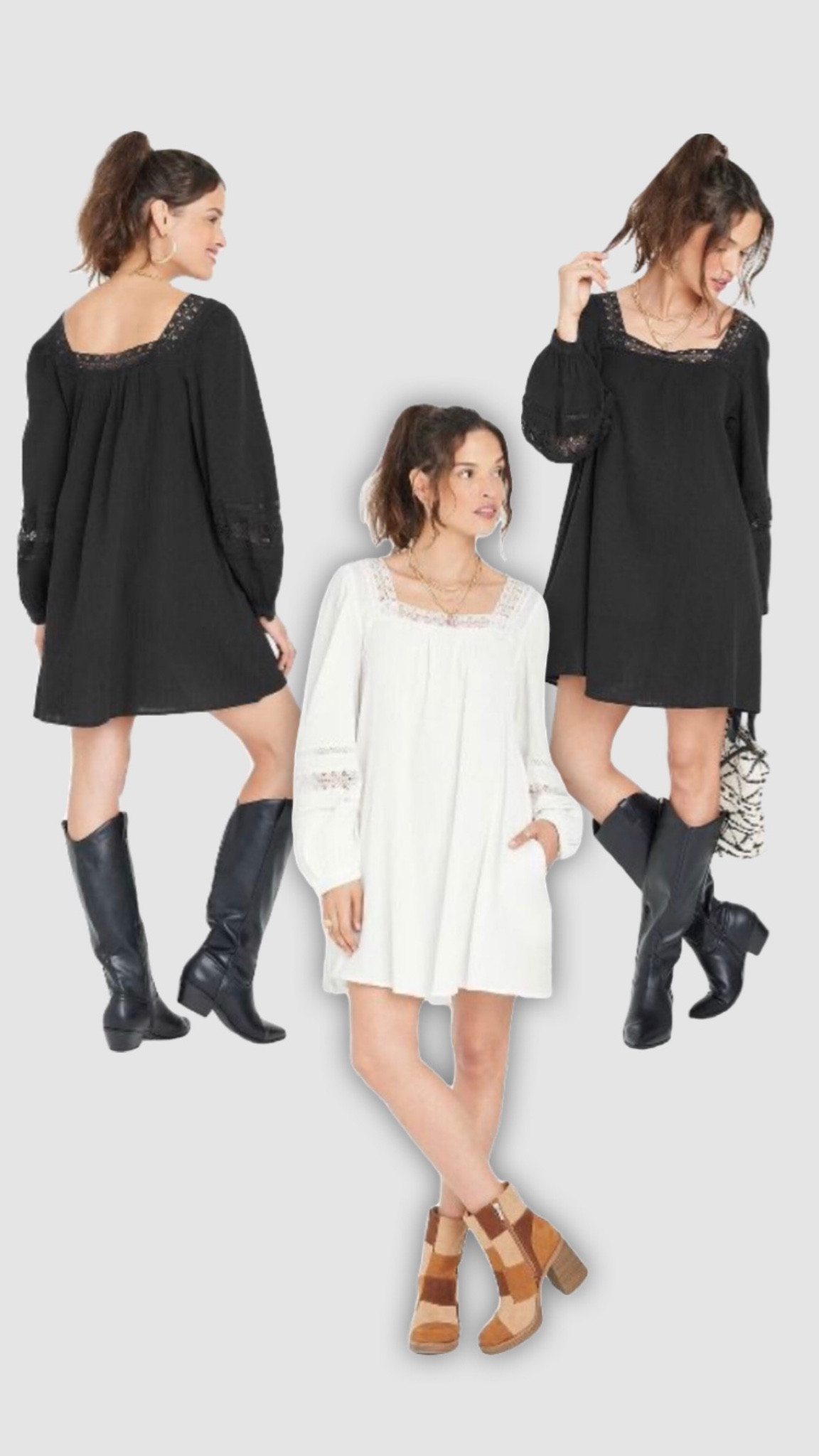 Channel your inner 90’s Girl with these adorable baby doll dresses on sale at target. 

#babydoll #dress #90s #1990 #grunge

#LTKsalealert #LTKSeasonal #LTKstyletip