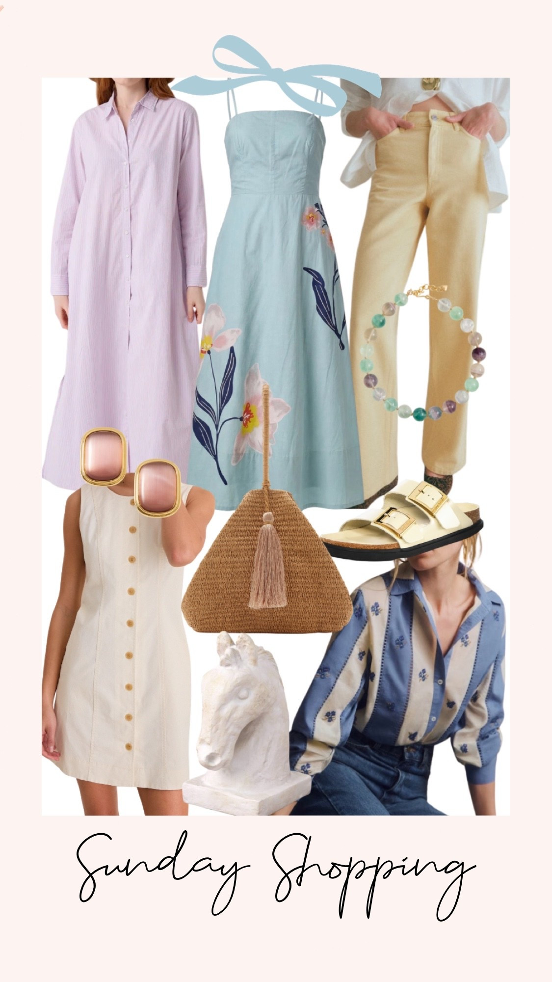 Sunday shopping to 10. Spring outfit ideas. Vacation outfit ideas. Home decor  

#LTKSeasonal #LTKTravel #LTKOver40