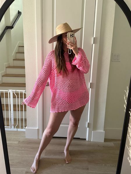 Obsessed with this swim cover up! I’m loving the bright colors for spring 

#LTKtravel #LTKSeasonal #LTKswim