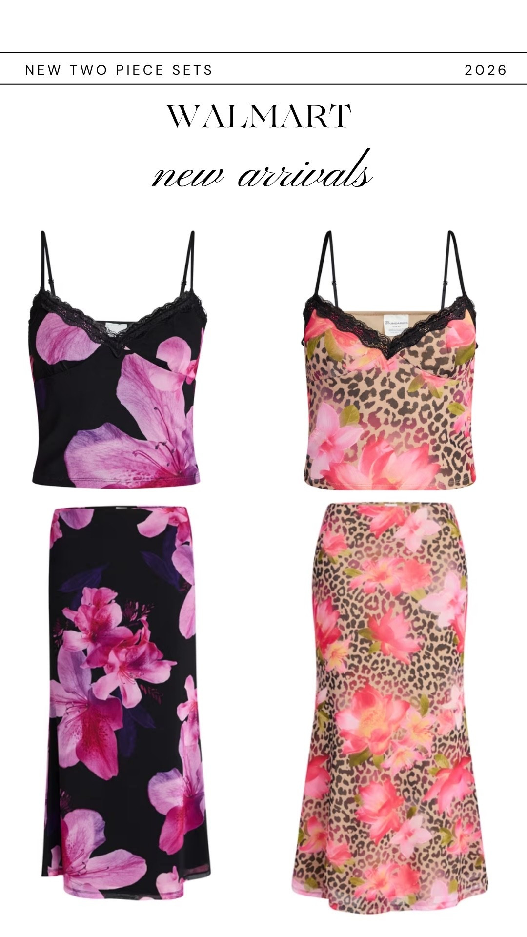 WALMART | matching sets