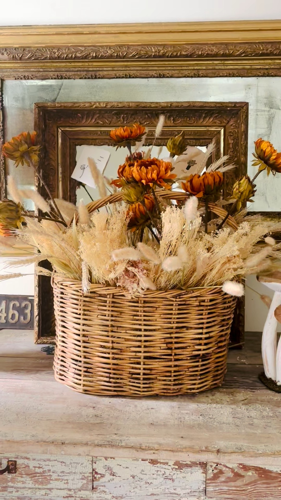 We love creating a fall floral display in the entryway. A combination of dried florals and faux sunflowers. 🌻 Similar florals are linked here.

#LTKFindsUnder50 #LTKSeasonal #LTKHome