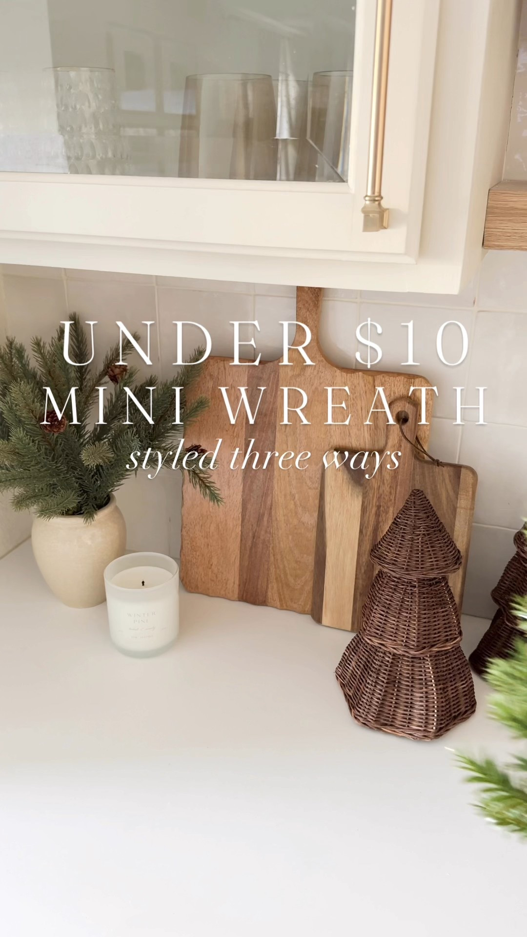 Under $10 mini wreath can be used so many ways!

Christmas decor, Christmas kitchen 

#LTKHome #LTKHoliday #LTKSaleAlert
