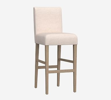 Oliver Upholstered Bar & Counter Stool | Pottery Barn (US)