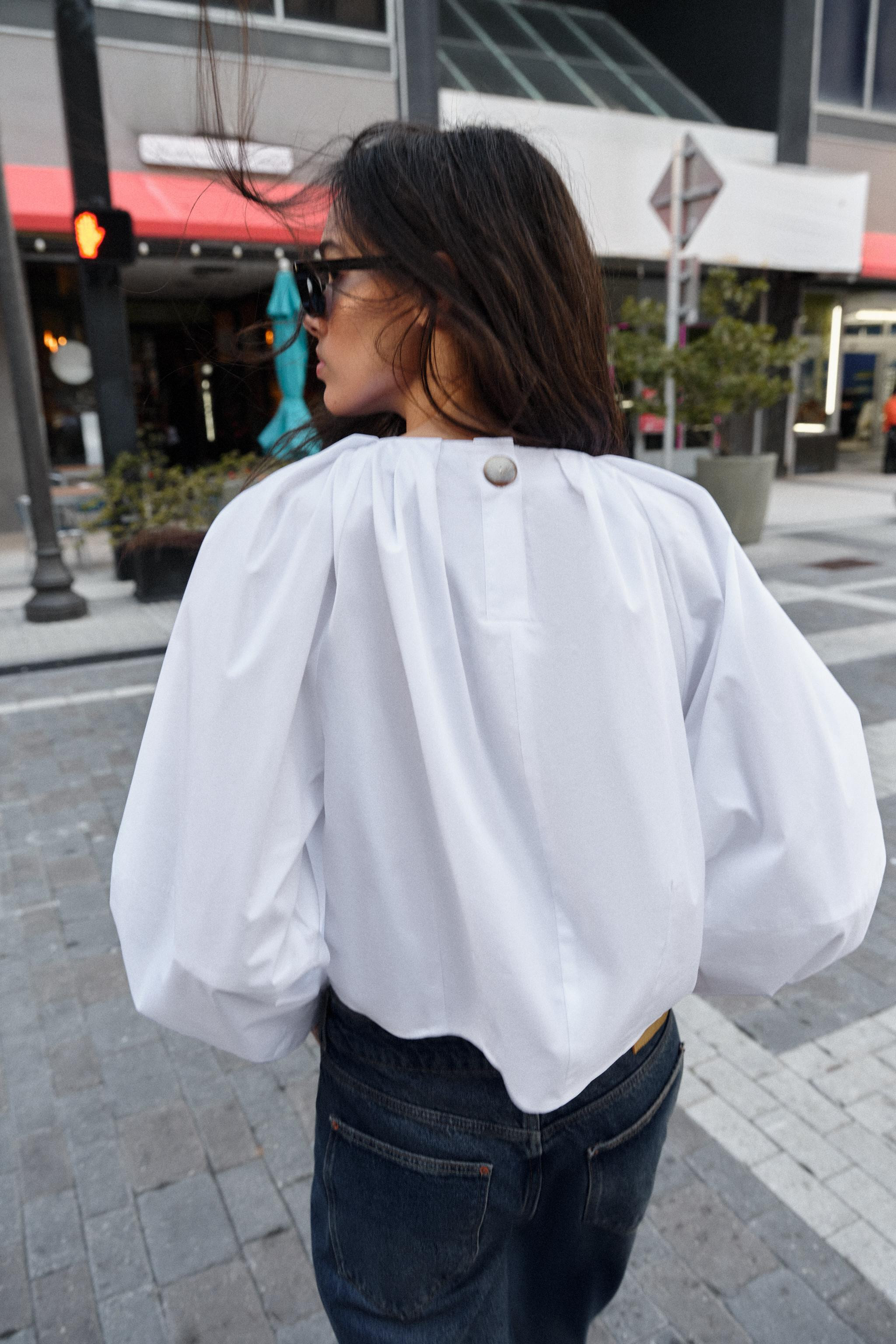 BALLOON POPLIN SHIRT | Zara US