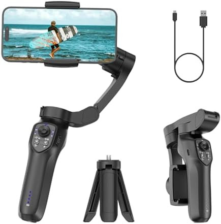 COMITOK L7C Pro, Gimbal stabilizer for iPhone, Phone Stabilizer for Video Recording with Face/Obj... | Amazon (US)