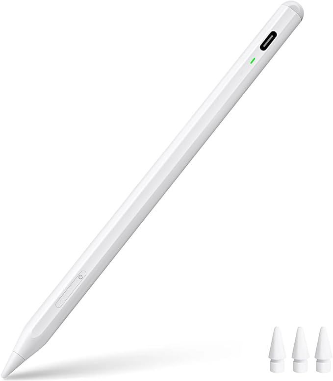 Stylus Pen for iPad 2018-2023, Magnetic iPad Pen, Apple Pencil,Tilt Sensor & Palm Rejection,Compa... | Amazon (US)