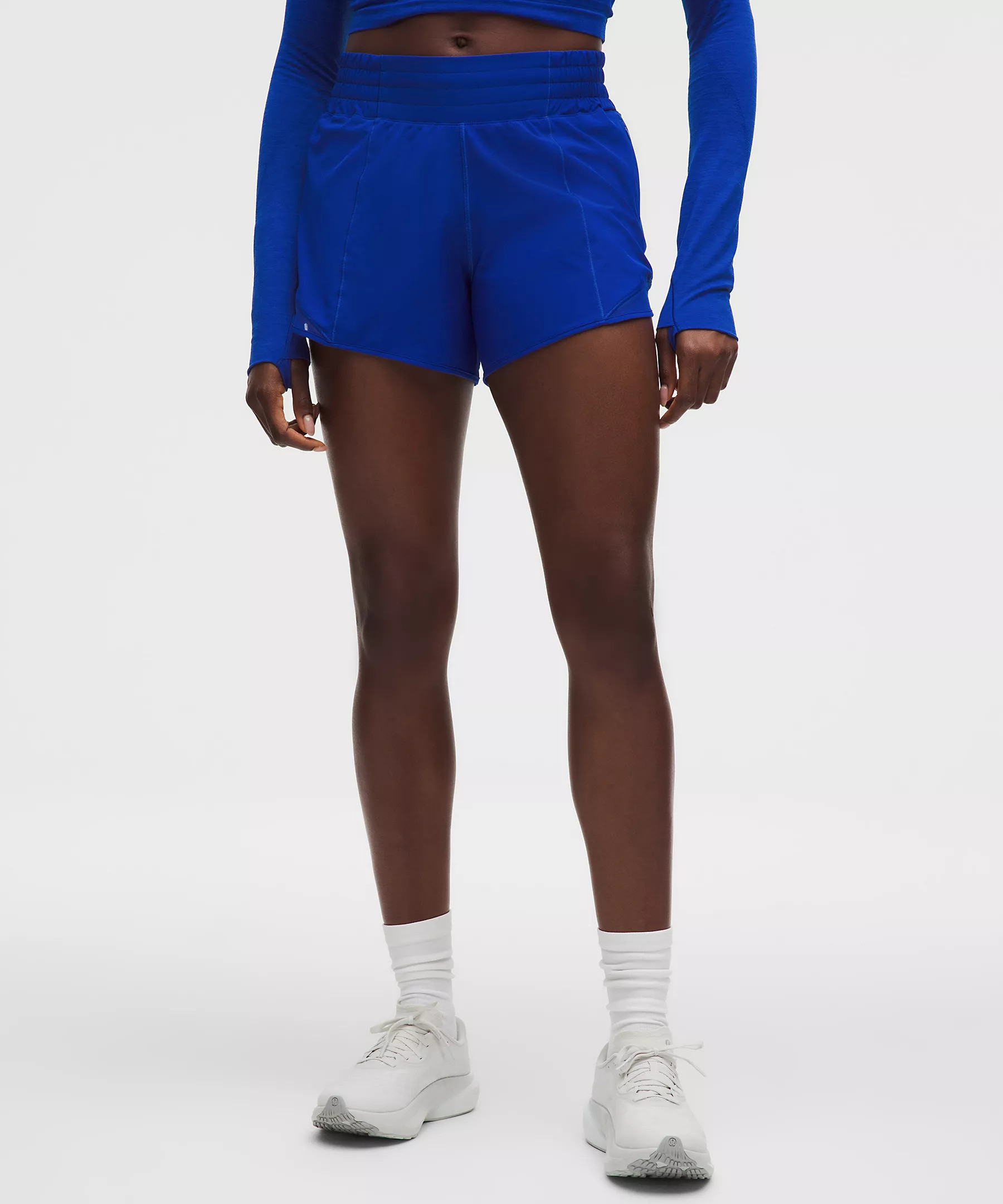 Hotty Hot High-Rise Lined Short 4" | Lululemon (US)