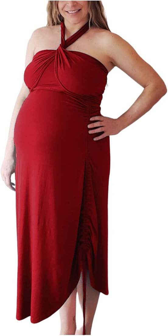 Slabenko Women's Convertible Maternity Dress. Comfy, Light Weight & Stretchy. Nursing, Breast Fee... | Amazon (US)