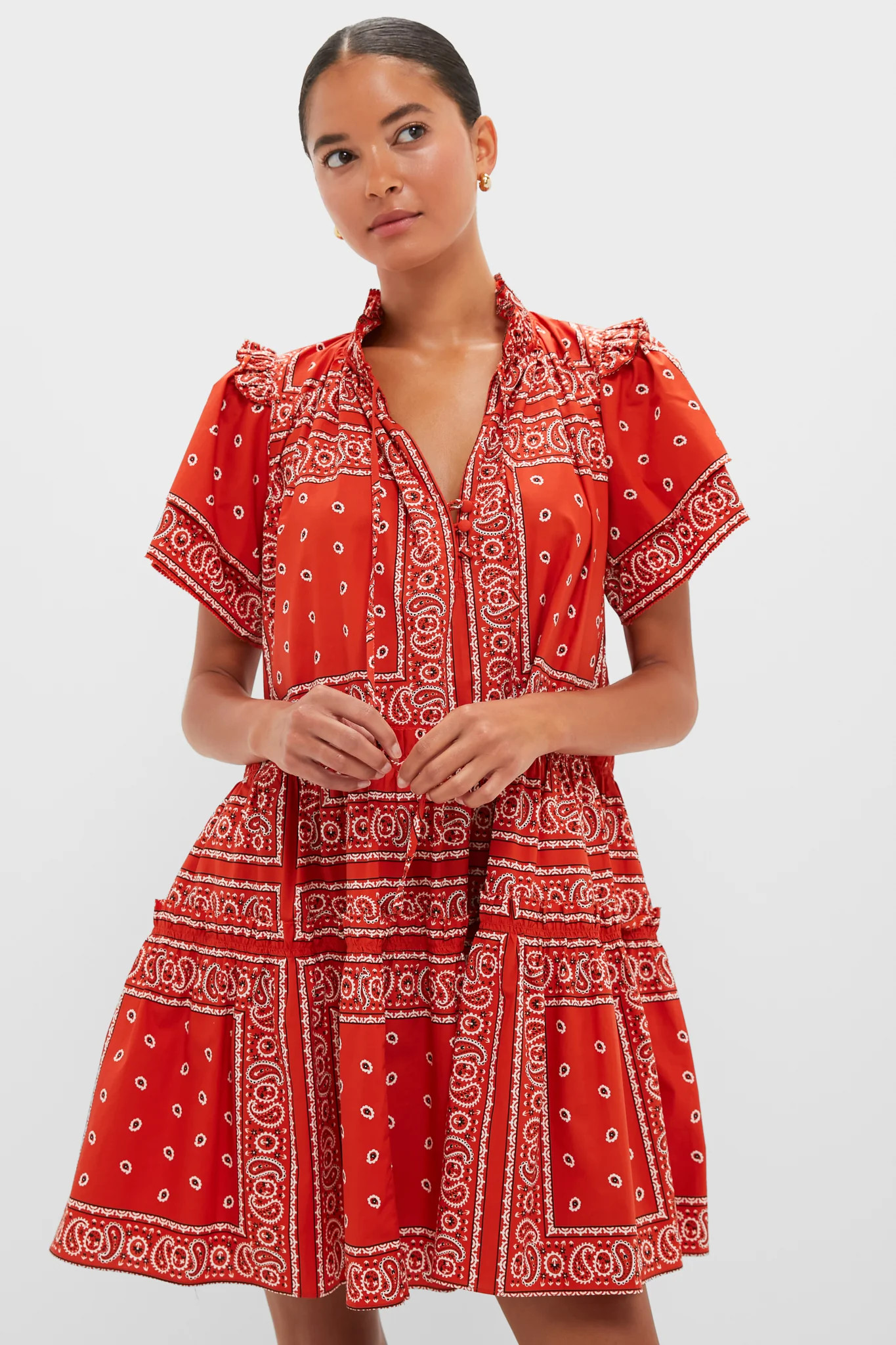 Exclusive Aces Wild Red Merritt Dress | Tuckernuck (US)