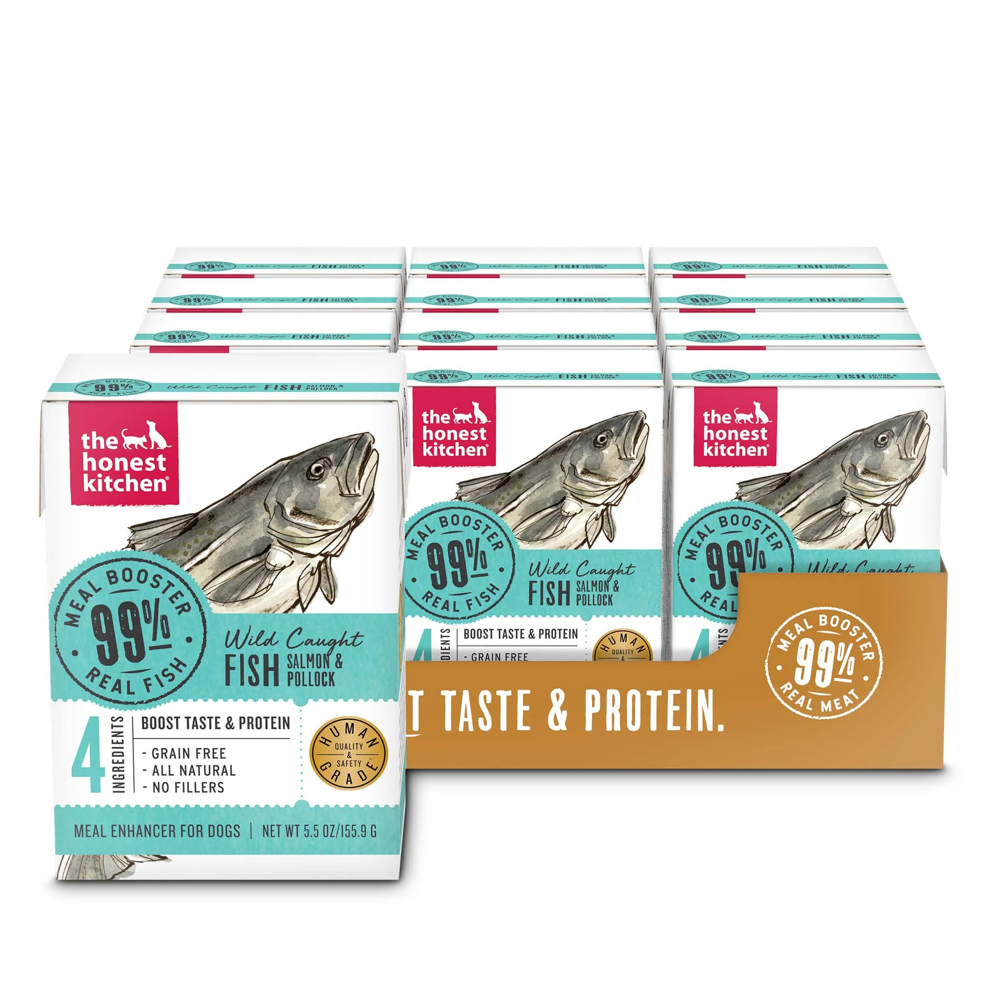 Meal Booster - 99% Salmon & Pollock (12) | The Honest Kitchen