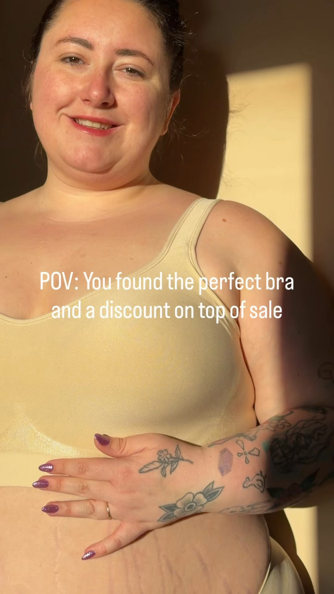 Oh babe… I got you covered ;) @truekind daily comfort bra is on sale for $40.99 CAD but you can use my discount code TKSAMANTHA20 to save on top of it today! Last chance with the spring sale!

Shop my link: https://glnk.io/zlonl/samantha

#truekindsquad #plussize #lifestyle #sizeinclusive #plussizefashion 

Bra plus size fashion Truekind perfect daily comfort 

#LTKplussize #LTKbeauty #LTKcanada