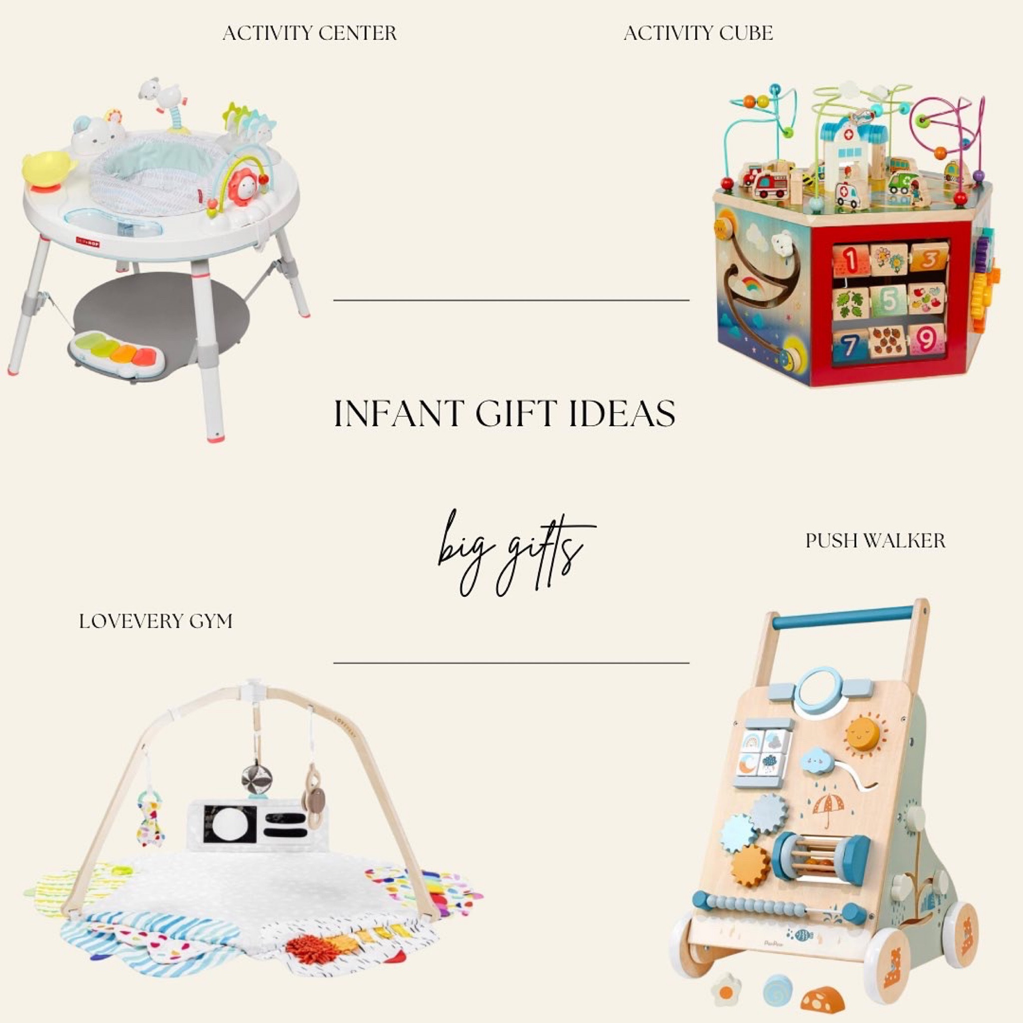 Big infant gift ideas 🌈

#LTKSeasonal #LTKGiftGuide #LTKbaby