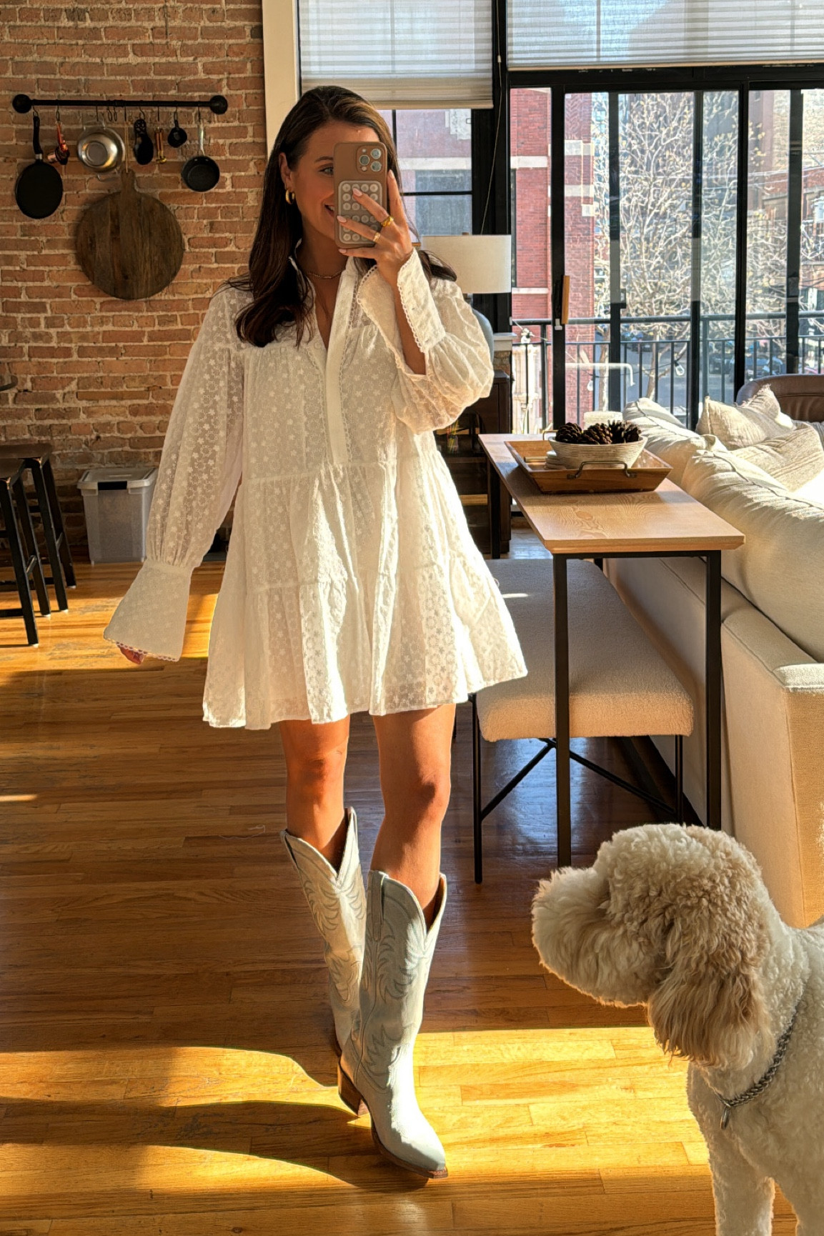 Amazon baby doll dress and blue trcova boots is so cute for my brides or for a country concert! Size down .5 in the boots. Dress fits TTS 

#LTKfindsunder100 #LTKstyletip #LTKparties