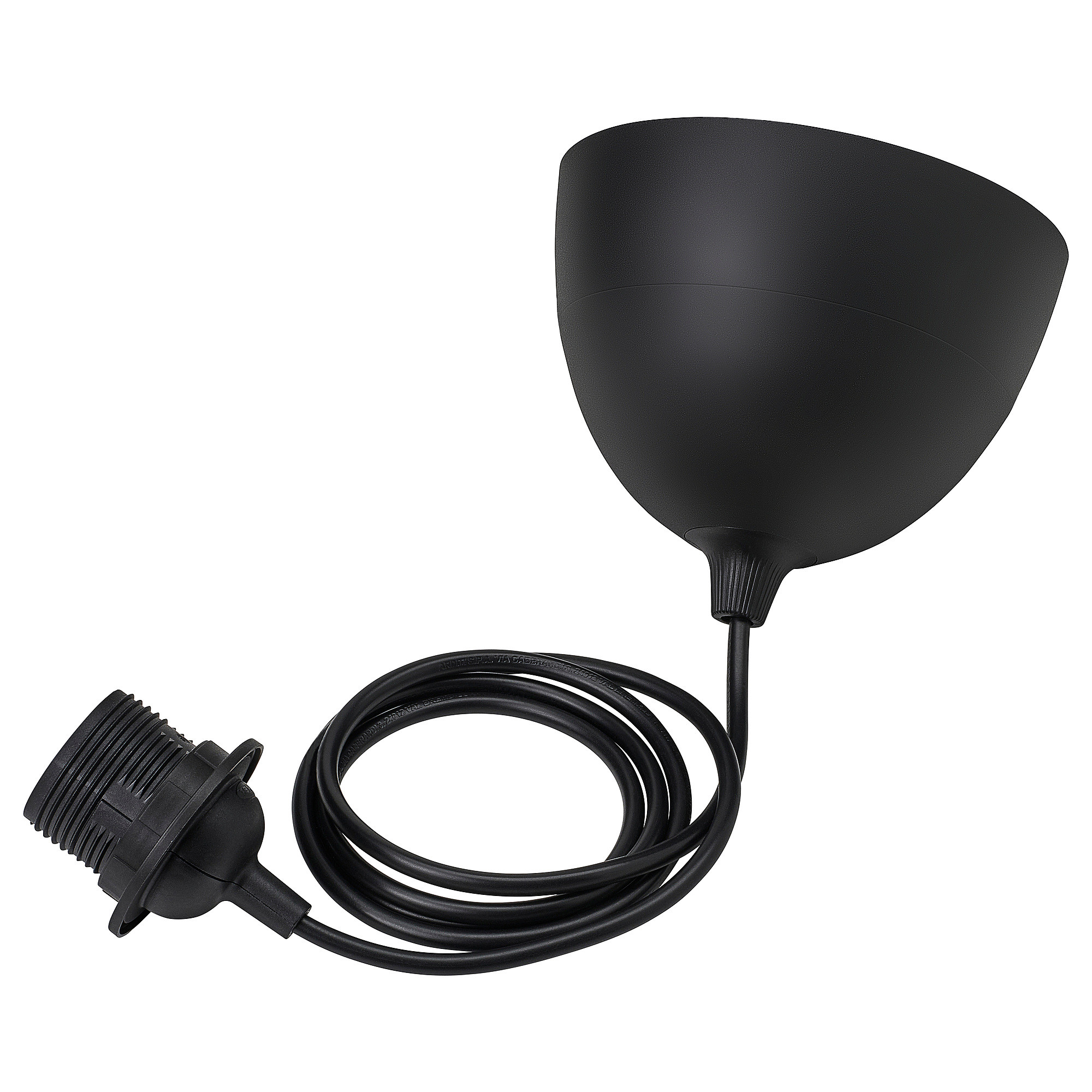 HAVSDJUP Lampenaufhängung, schwarz, 1.4 m | IKEA (DE)