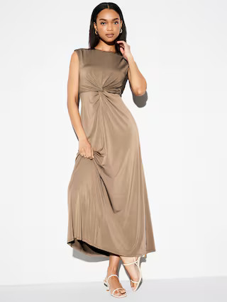 The Occasion by Old Navy Twist-Front Maxi Dress | Old Navy (US)