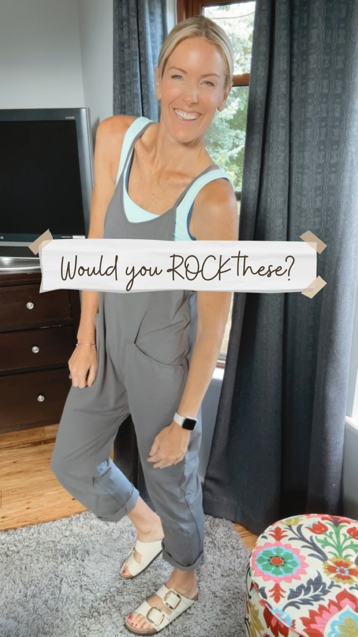 The cutest, most comfy overalls that flatter every body type! Great for Fall layering 🍂🍁

Wearing size Medium
150lbs | 6 feet tall

#LTKover40 #LTKSeasonal #LTKfindsunder50