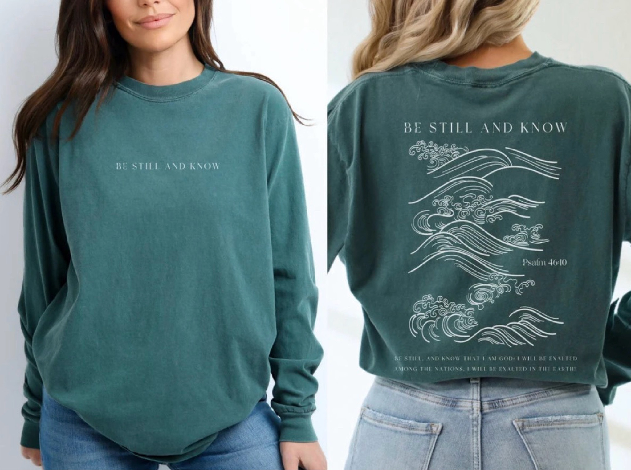 10% off 🎉

Long Sleeve Christian Shirt, Be Still and Know, Comfort Colors Christian Shirts, Scripture Shirts, Christian Gifts for Women, Jesus Apparel

#LTKSaleAlert