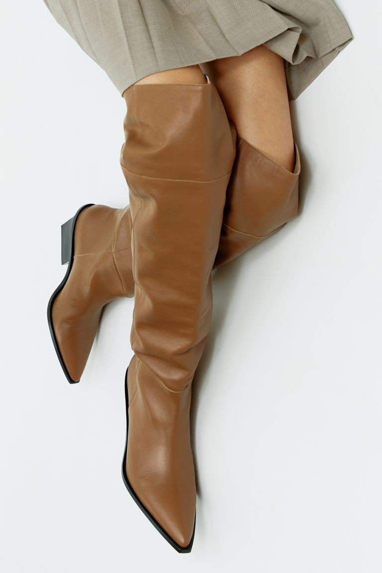Over-the-Knee Boots | H&M (UK, MY, IN, SG, PH, TW, HK)